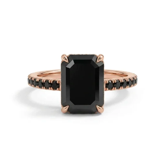 Black Onyx Statement Ring