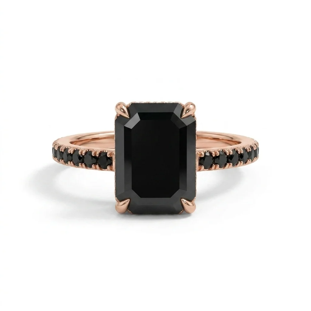 Black Onyx Statement Ring