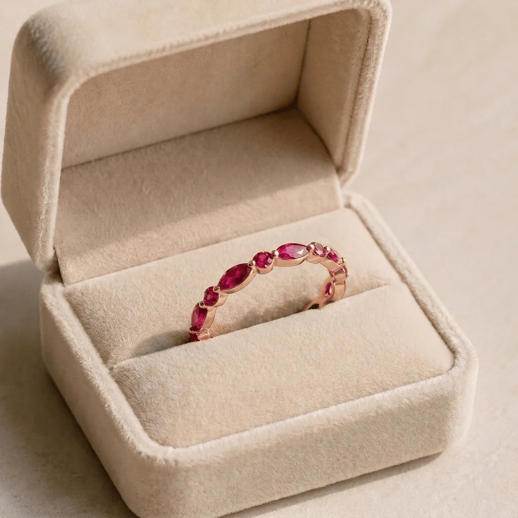 Ruby Eternity Ring